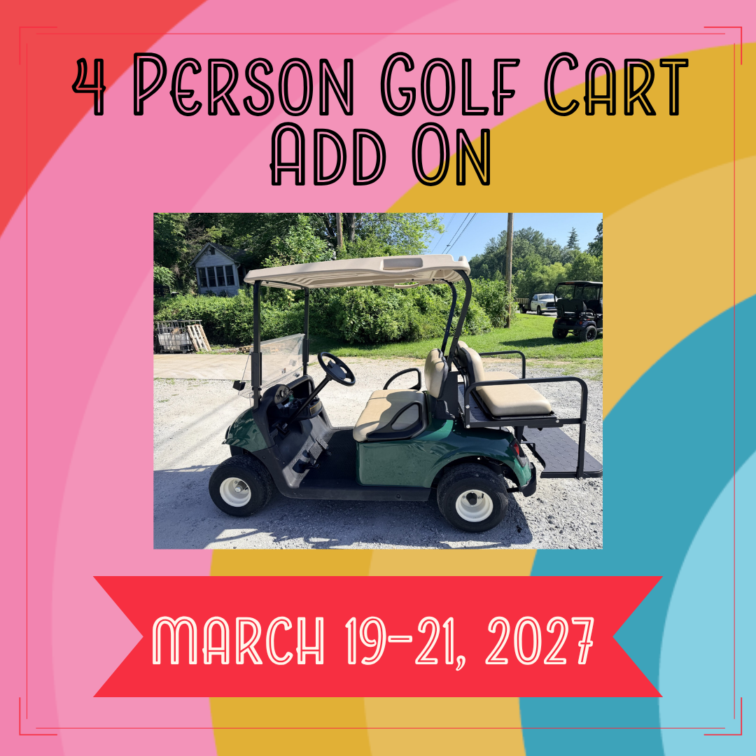 Golf Cart Add On- NORTH CAROLINA ONLY
