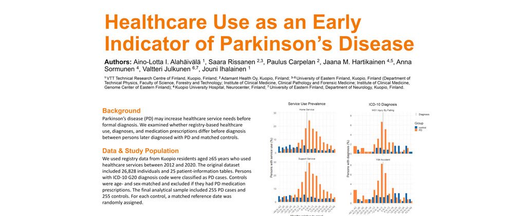 New study shows signs of Parkinson’s disease in healthcare data up to 18 months before diagnosis