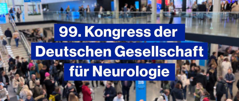 Meet us at the 99th Congress of the German Society of Neurology