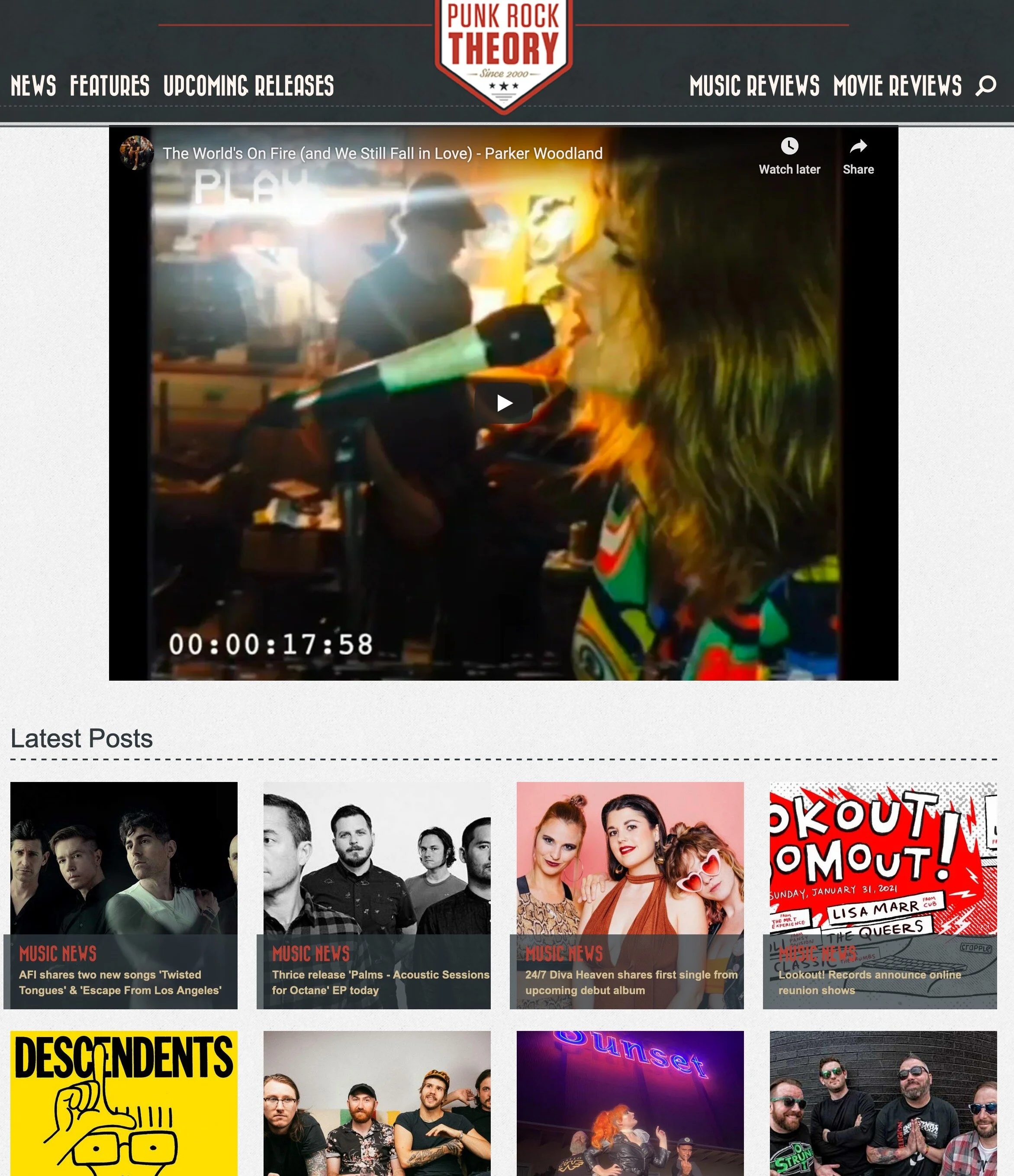 SINGLE DROP! “The World’s On Fire (and We Still Fall in Love")” is everywhere. GO LISTEN!