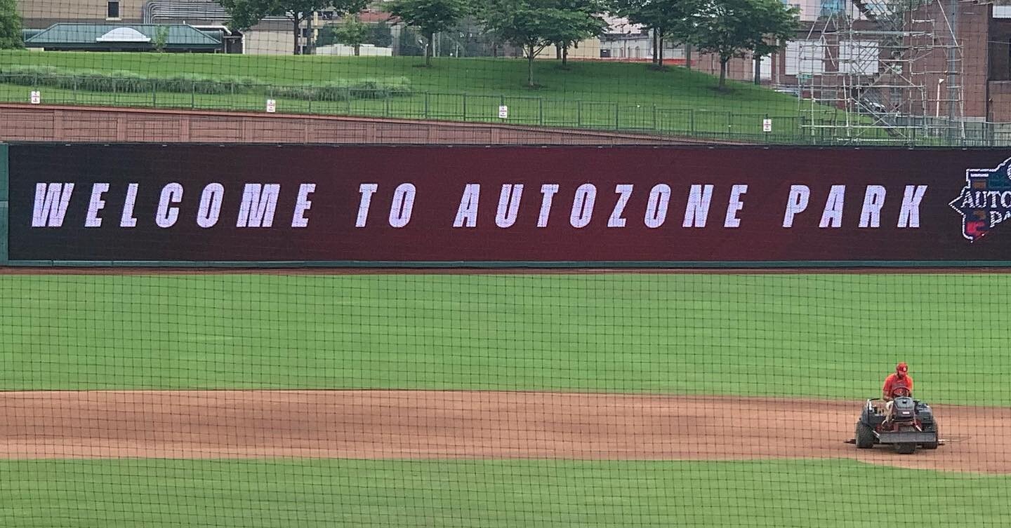 Having a great time at Autozone Park with @memphisrealtors. We just wanted to say how much we appreciate them and doing business with the agents, designers, and builders! #shop901 #supportsmallbusiness