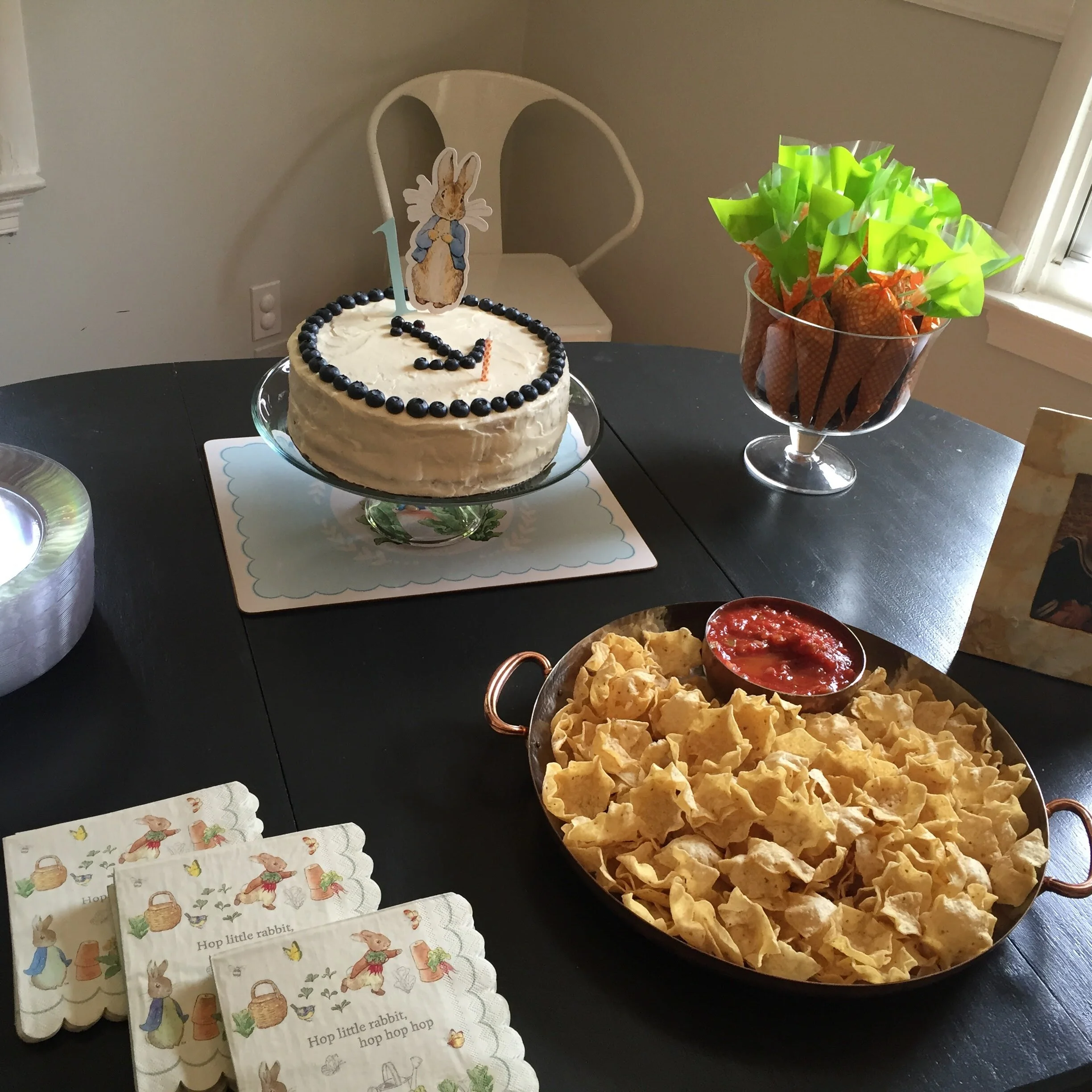 A first birthday hat tip to Beatrix Potter