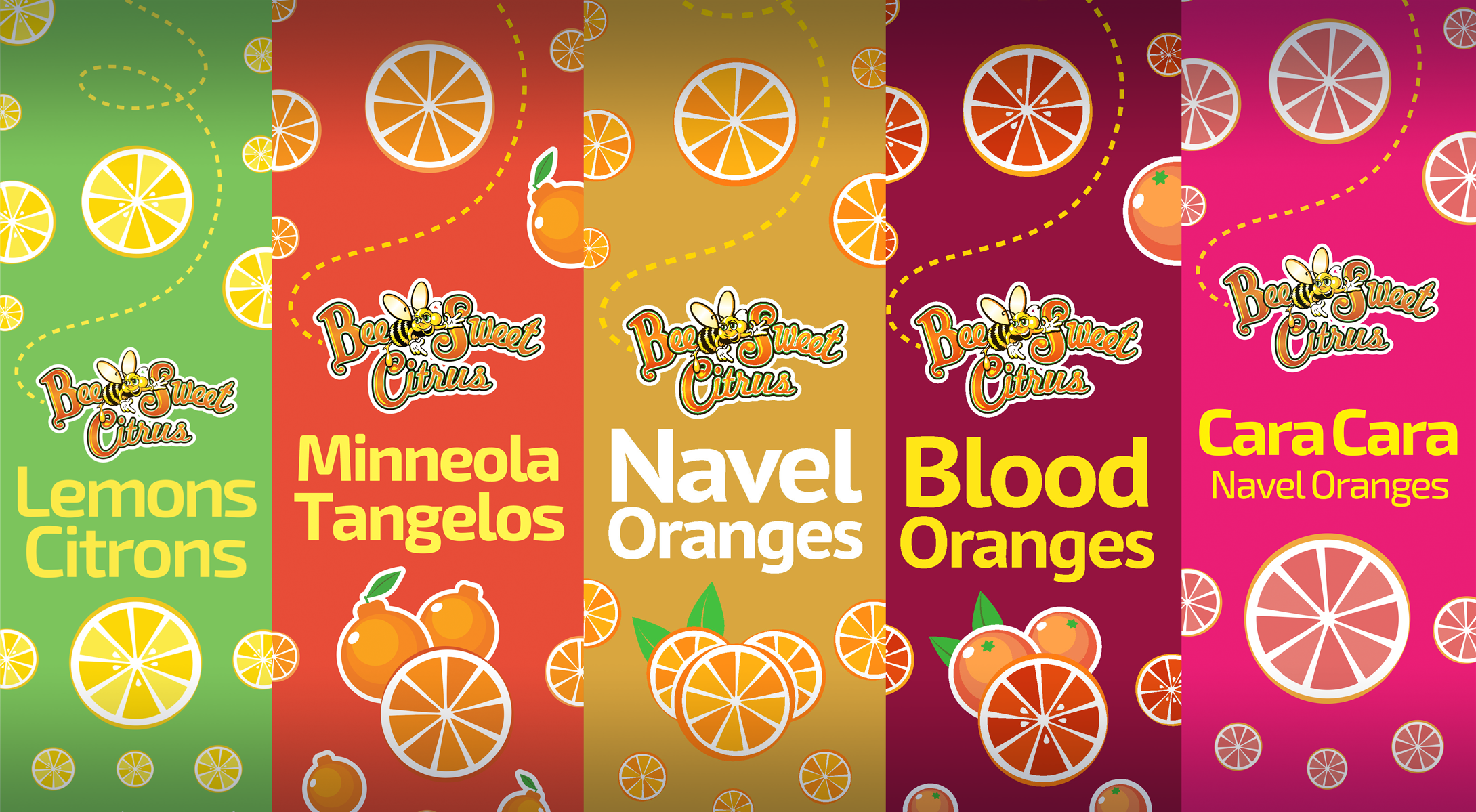 Bee Sweet Citrus - Packaging Mockups