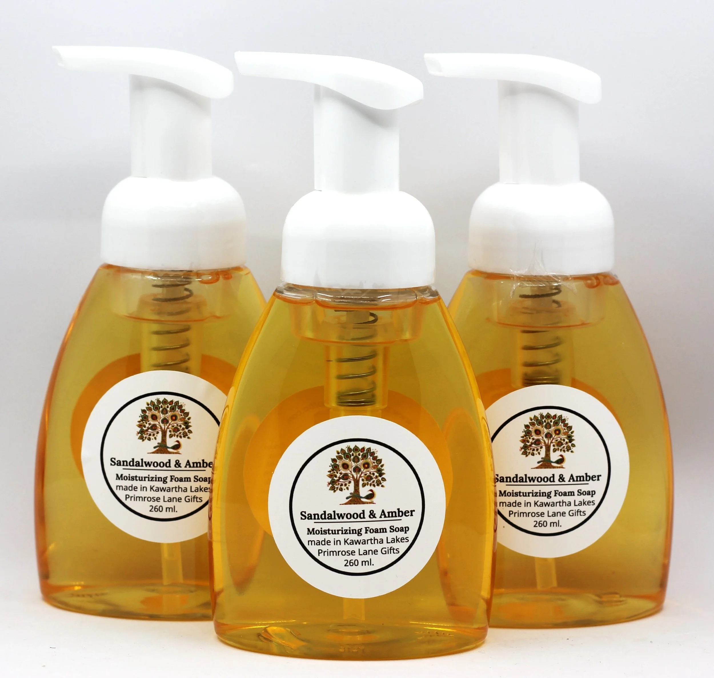 Sandalwood & Amber Foam Soap