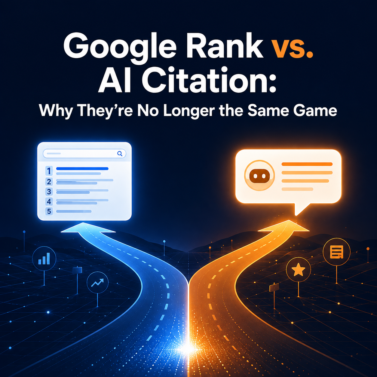 Google Rank vs. AI Citation: Why They're No Longer the Same Game