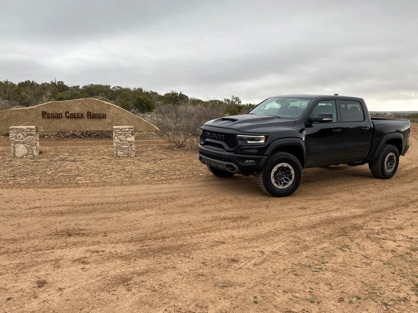 Congrats to Will Robbins bought a new TRX from Mike Baum. Breece delivered it to their ranch today! Traded in a 2020 Land Cruiser. #HurstAutoplex