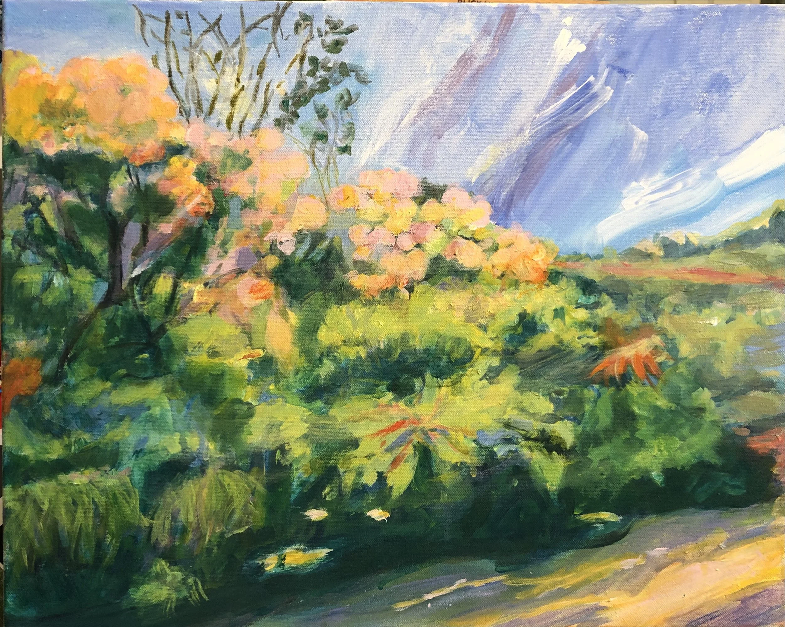 "Arboretum at Sunset"