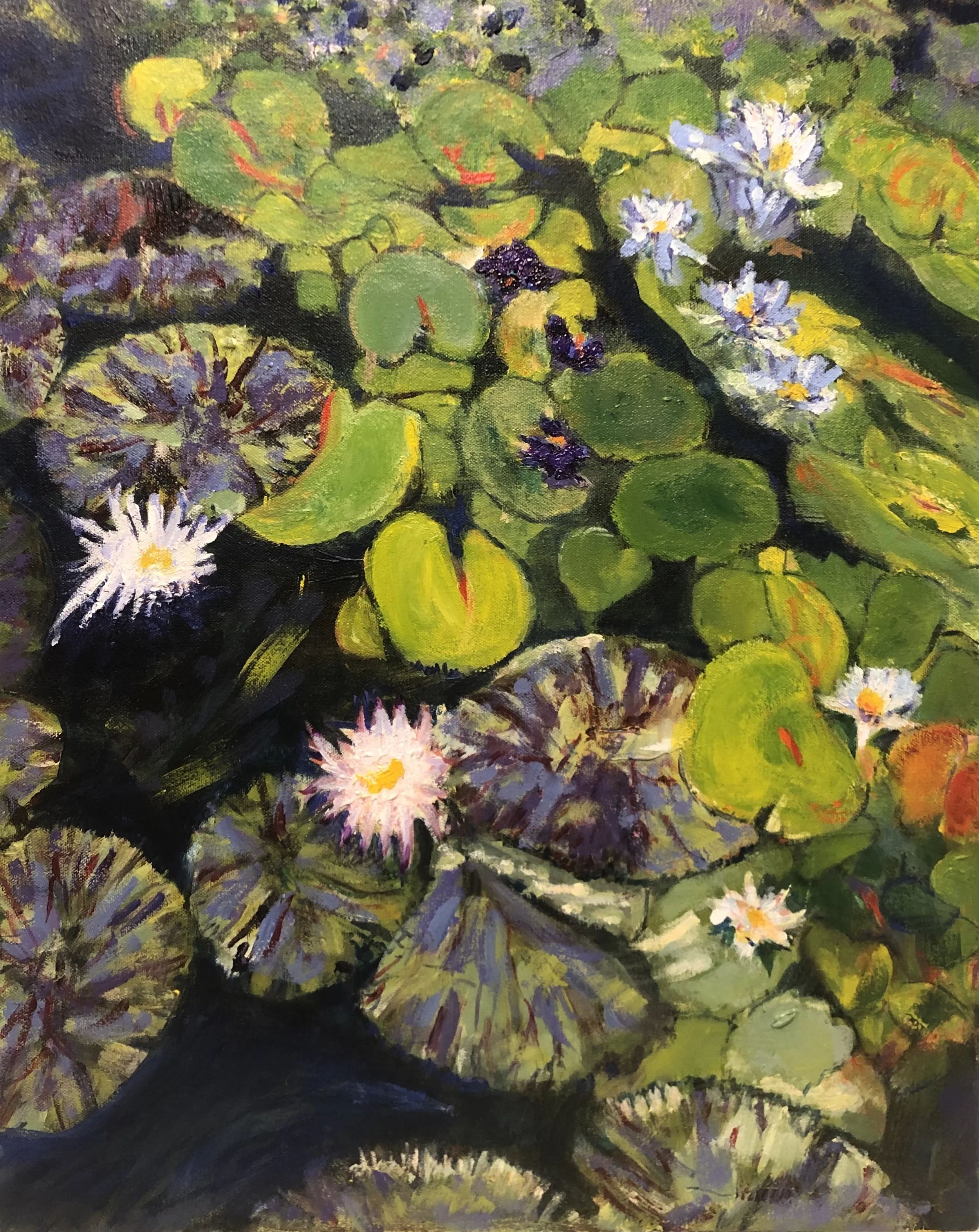 "Barb's Lilies" (SOLD)