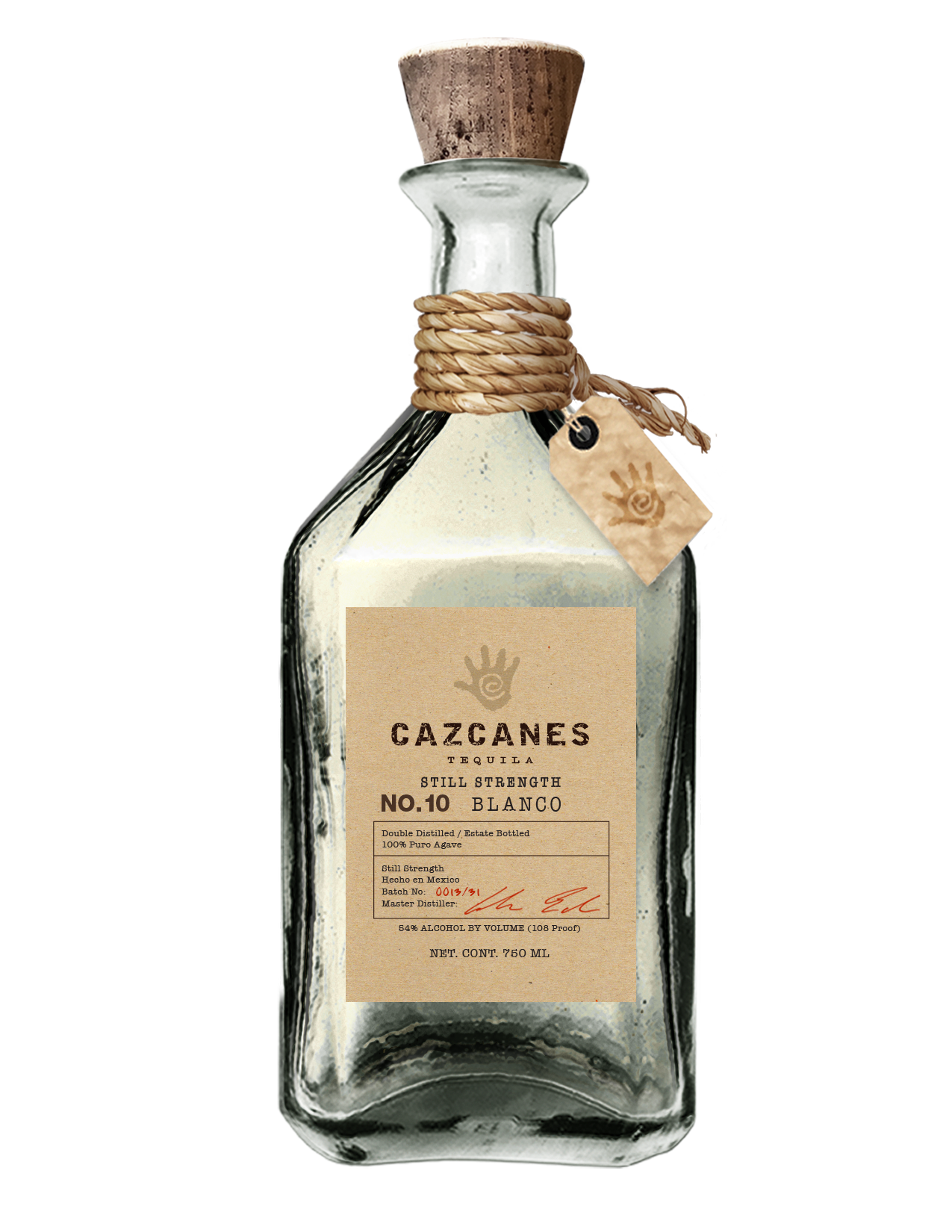 Cazcanes No.10 Still Strength Tequila Blanco