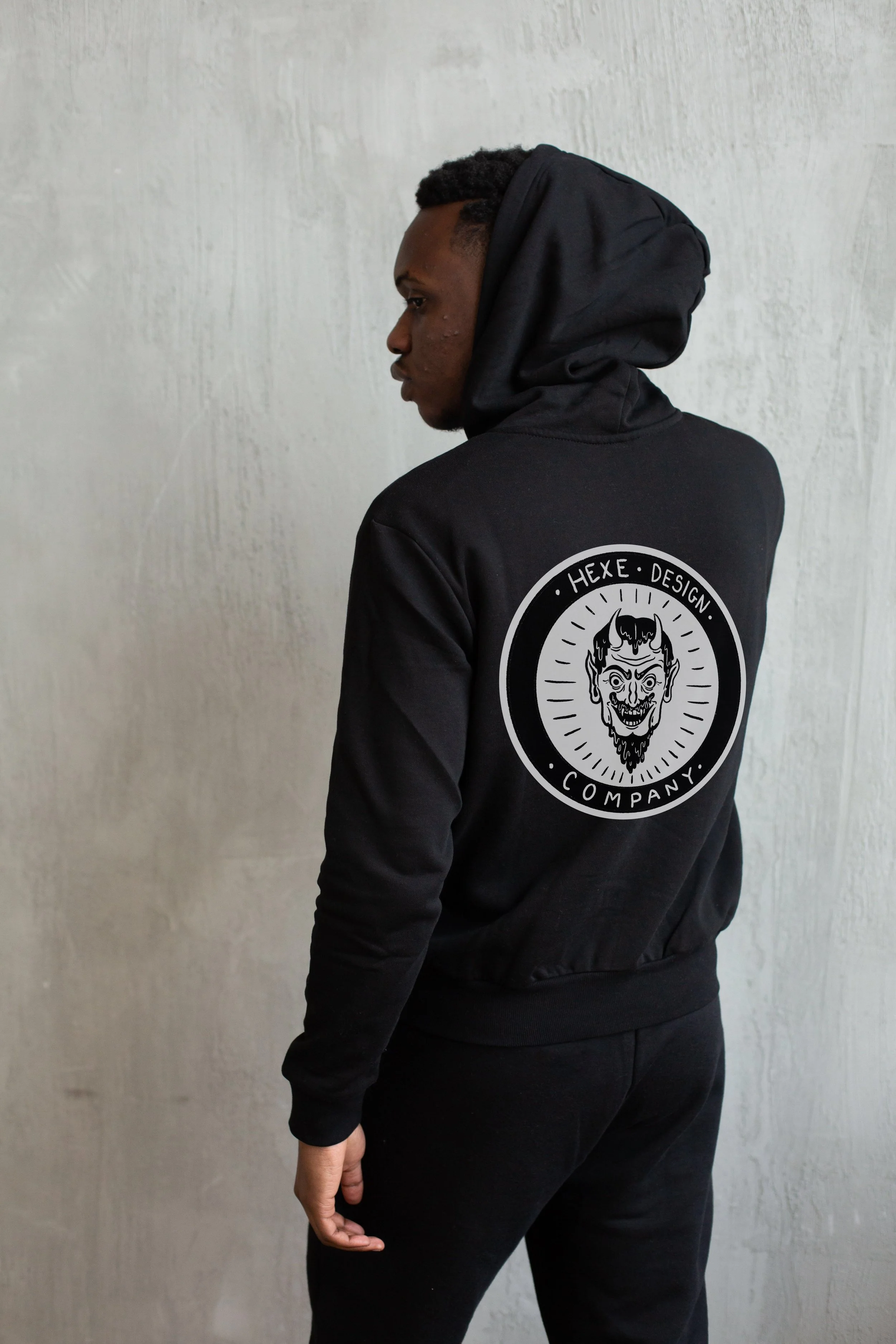 Satan's Hexe logo Hoodie