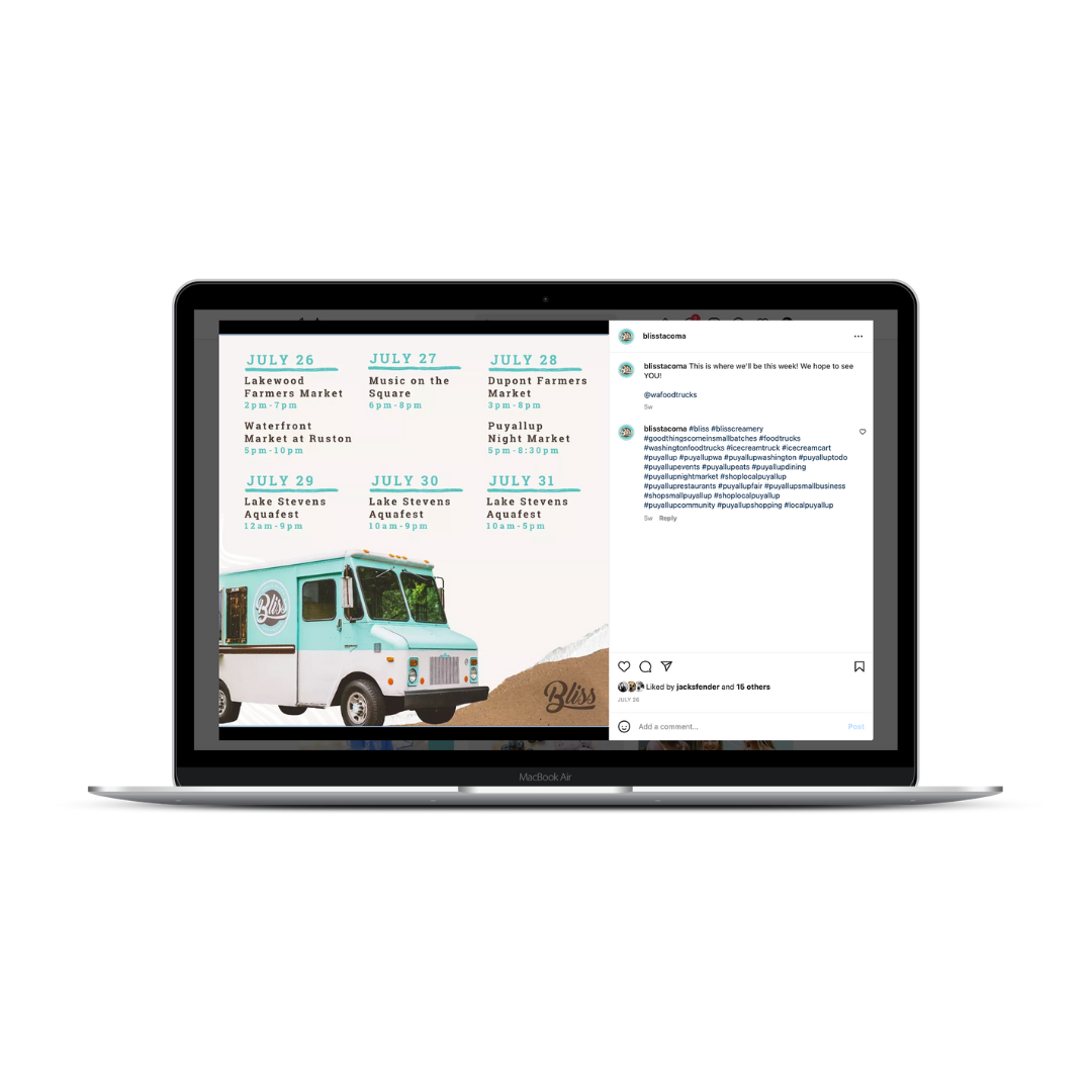 Bliss Ice Cream — Foster's Creative