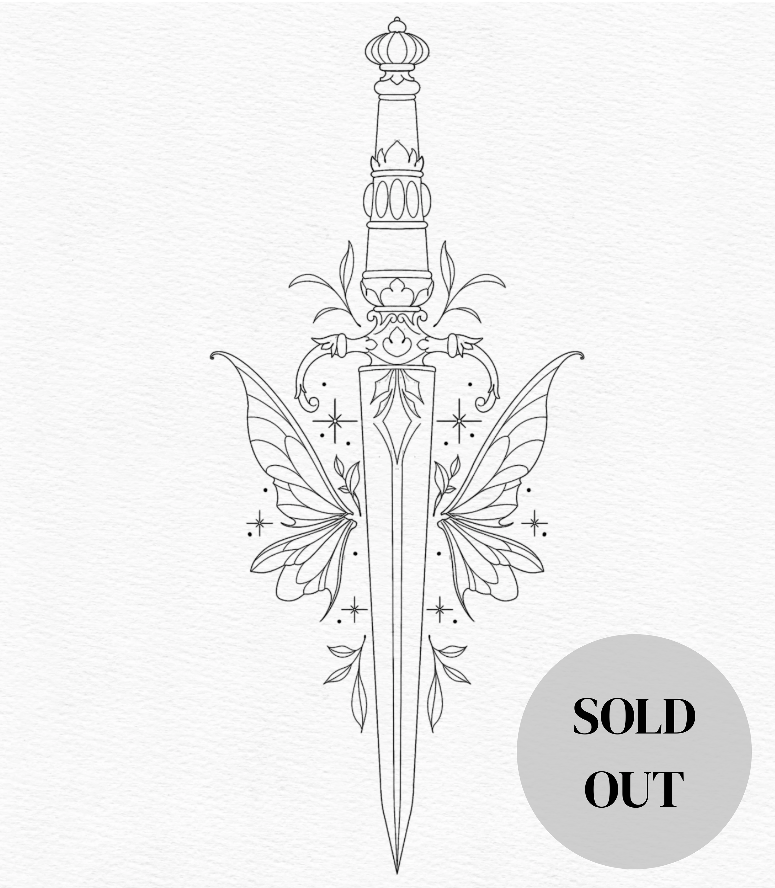 "DAGGER"
(Minimum size 8.5" x 3.5")
Non-repeatable.