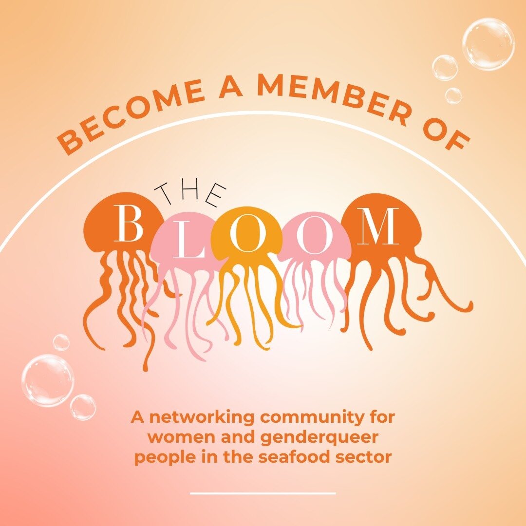 Are you a woman or a genderqueer person working in the SEAFOOD SECTOR? 🎣🌿🦪⁠
⁠
We&rsquo;re SO glad you saw this post and invite you to join THE BLOOM, our free networking community to uplift and support one another.⁠
⁠
We welcome ALL in the supply 
