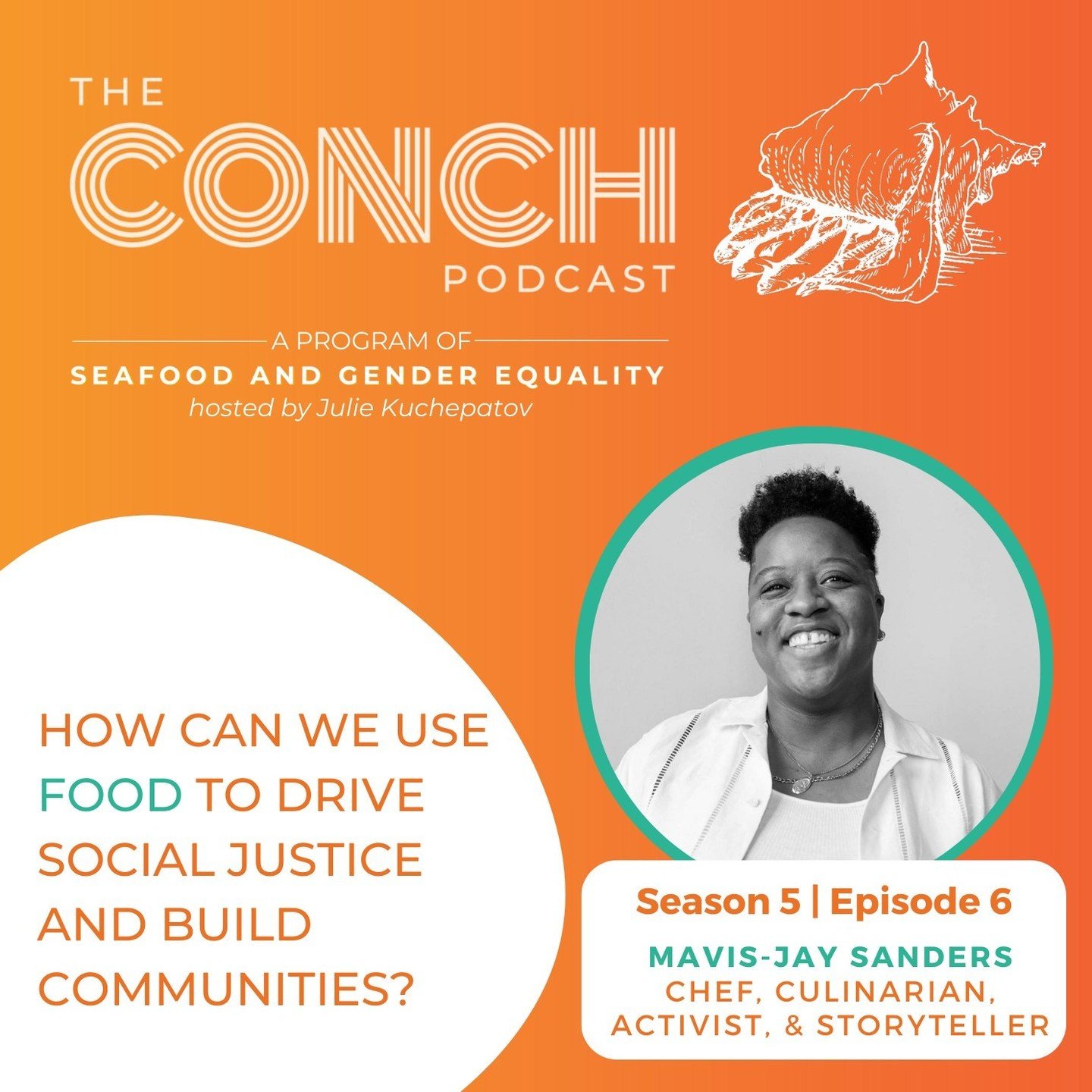 In what ways do food and social justice intersect? How can we help formerly incarcerated youth develop culinary careers? And why is it so important to support independent Black farmers? ⁠
⁠
​​@ChefMavisJay Sanders digs into all of this with us on Sea
