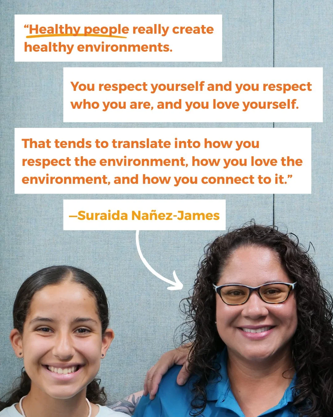Evelyn James is only 10 years old, but she&rsquo;s already calling on adults to do more about climate change. ⁠
⁠
Her mom, Suraida Na&ntilde;ez-James, for example, is pushing for frontline communities to have a voice in decisions about our oceans thr