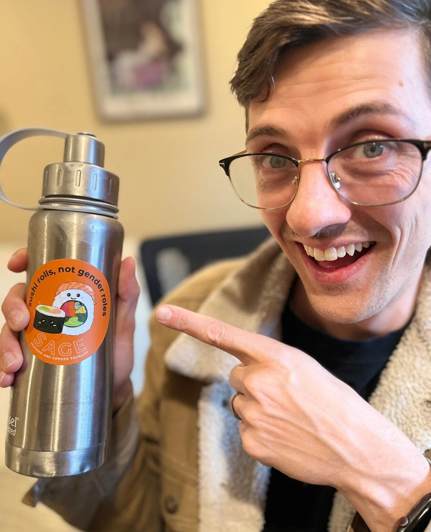 &ldquo;Sushi roles, not gender roles&rdquo; makes us smile, mostly because all of THIS can feel really hard to talk about.⁠
⁠
And for a lot of people, 𝙞𝙣𝙘𝙡𝙪𝙙𝙞𝙣𝙜 𝙢𝙚𝙣, these topics can feel&hellip;invisible.⁠
⁠
You don&rsquo;t always notice