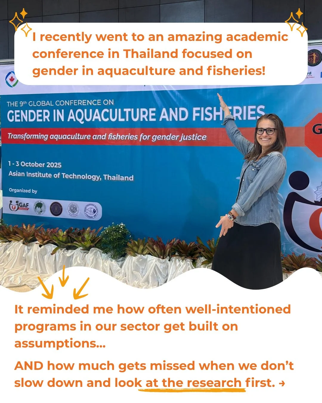 🎣 In honor of World Fisheries Day, I want to give a shout-out to 𝙂𝙀𝙉𝘿𝙀𝙍 𝙍𝙀𝙎𝙀𝘼𝙍𝘾𝙃𝙀𝙍𝙎! ⁠
⁠
In mainstream fisheries science, gender researchers are typically treated as &ldquo;nice to have&rdquo; rather than essential. ⁠
⁠
Yet they&rsq