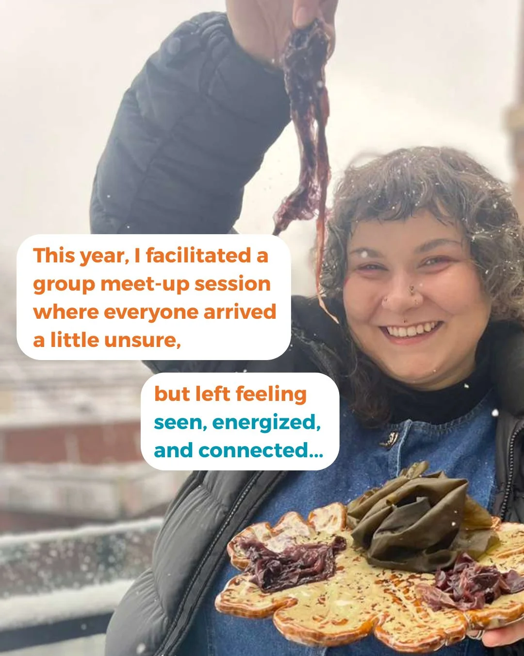 There&rsquo;s something ✨really special✨ about being in a room (virtual or not!) where people feel seen and supported. That&rsquo;s what we&rsquo;re building in 𝗧𝗛𝗘 𝗕𝗟𝗢𝗢𝗠, and I&rsquo;d love to have you with us! 🧡⁠
 ~Cameron ⁠
⁠
It&rsquo;s f