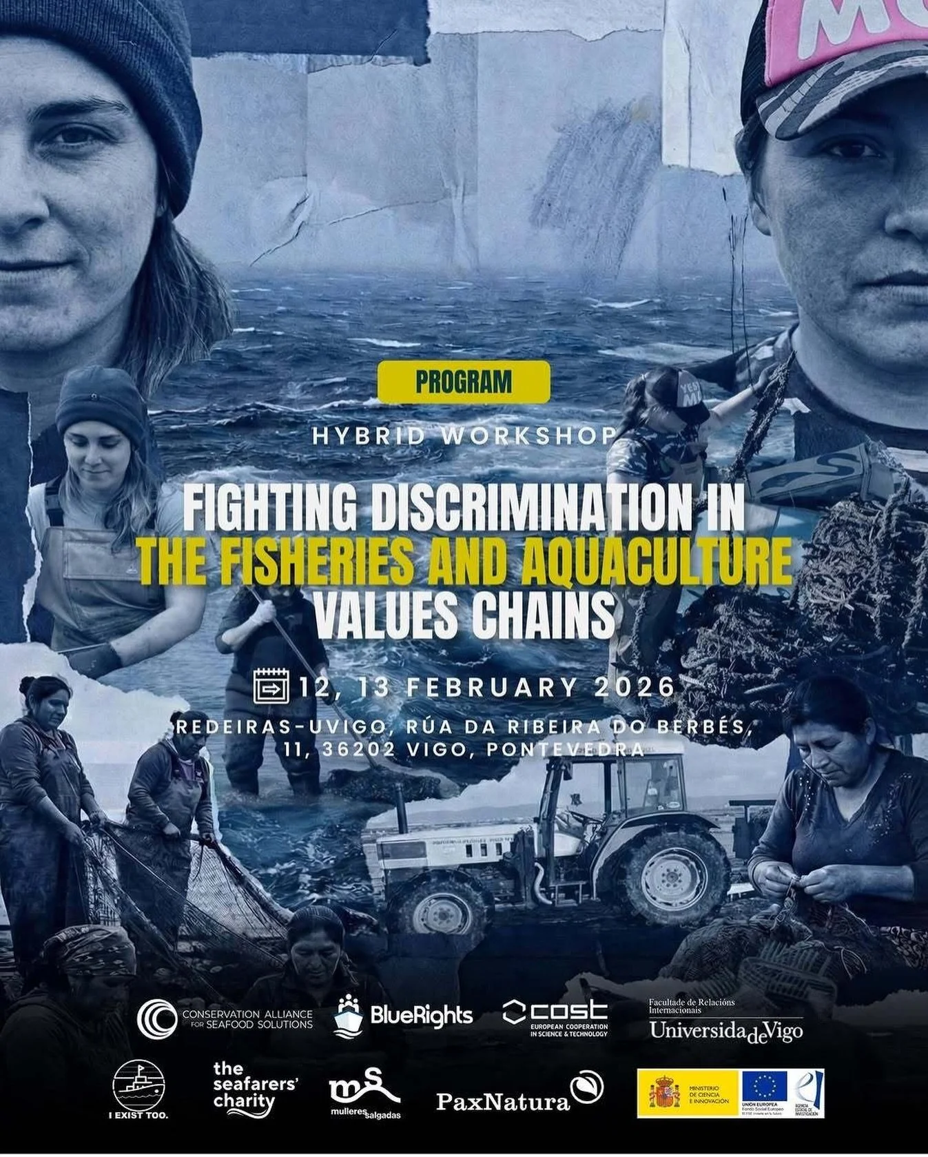 Next week, Becca Williams&mdash;our Director of Gender Strategies&mdash;will be in Spain leading a panel at the &ldquo;Fighting Discrimination in the Fisheries and Aquaculture Value Chains&rdquo; conference! 

At the February 12th-13th event, look fo
