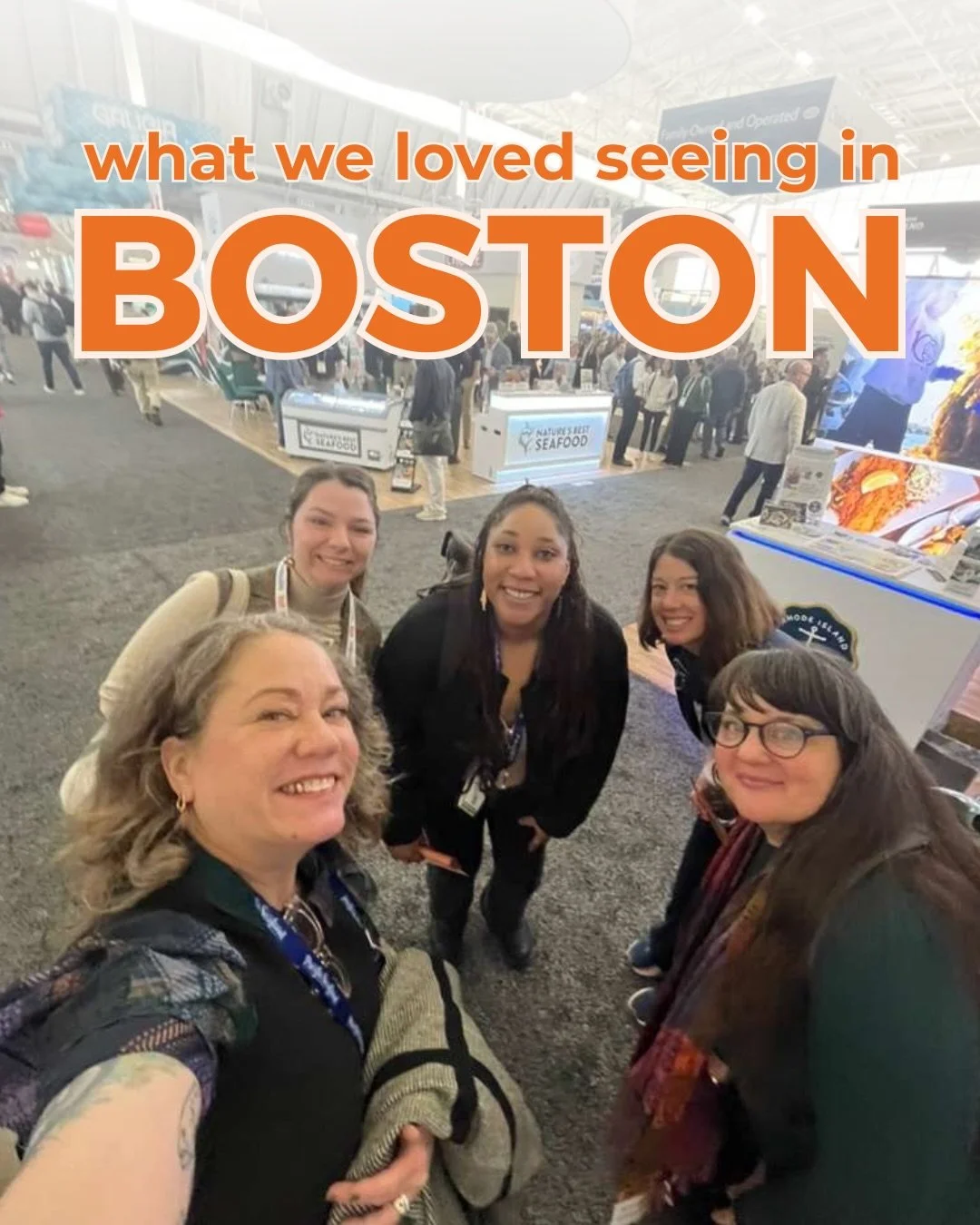 ✨ Our favorite moments at the Boston Seafood Show ✨

What were yours? Drop them in the comments&mdash;we&rsquo;d love to know!!