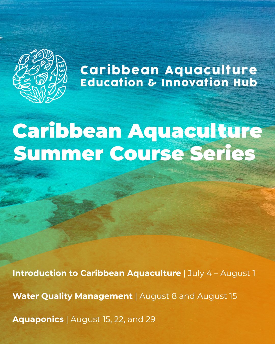 The Caribbean aquaculture sector is growing, and this summer, there's a place to dive in and learn! 🤿⁠
⁠
The @CaribbeanAquaculture Education and Innovation Hub, led by WAVES steering committee member Dr. Julie-Anne Russo, just launched the Caribbean