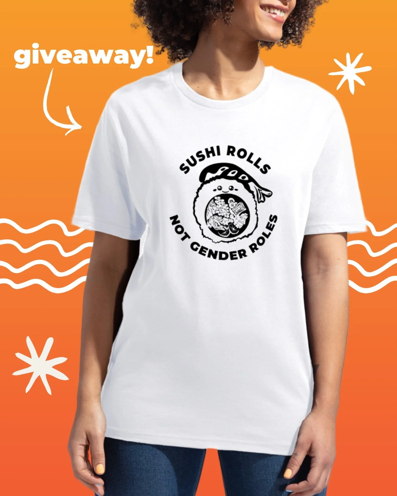 Sushi Rolls, Not Gender Roles. 🍣✨

To celebrate #InternationalSushiDay, we're giving away this tee to one lucky member of our community!

Whether you're repping gender equality at the fish counter, on the water, or at the sushi bar, this one's for y