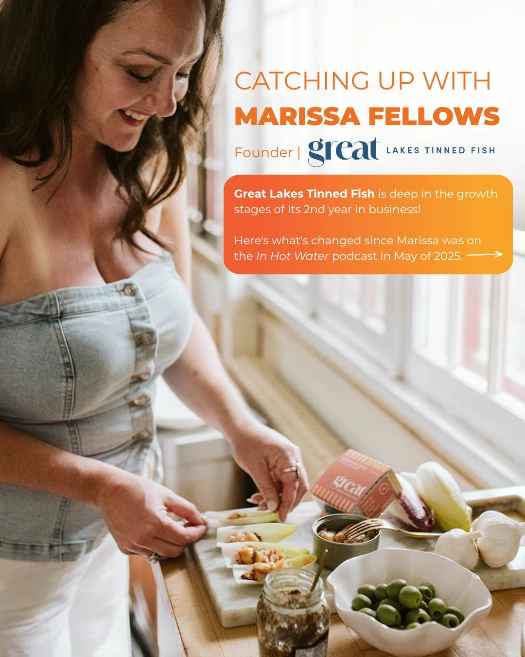 We recently caught up with Marissa Fellows to hear what's new with her fantastic tinned fish brand, now in its second full year, and how she's faring as an entrepreneur in these challenging times.⁠
⁠
Swipe through for the update ➡️⁠
⁠
Follow @greatla