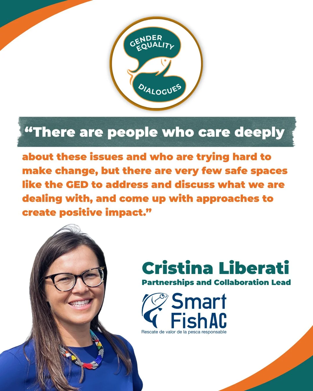 Does talking about gender equality at your organization feel uncomfortable, maybe even risky? ⁠
⁠
For @SmartFishMX Rescate de Valor, AC (an organization building a market for environmentally sustainable and socially responsible seafood in Mexico), th