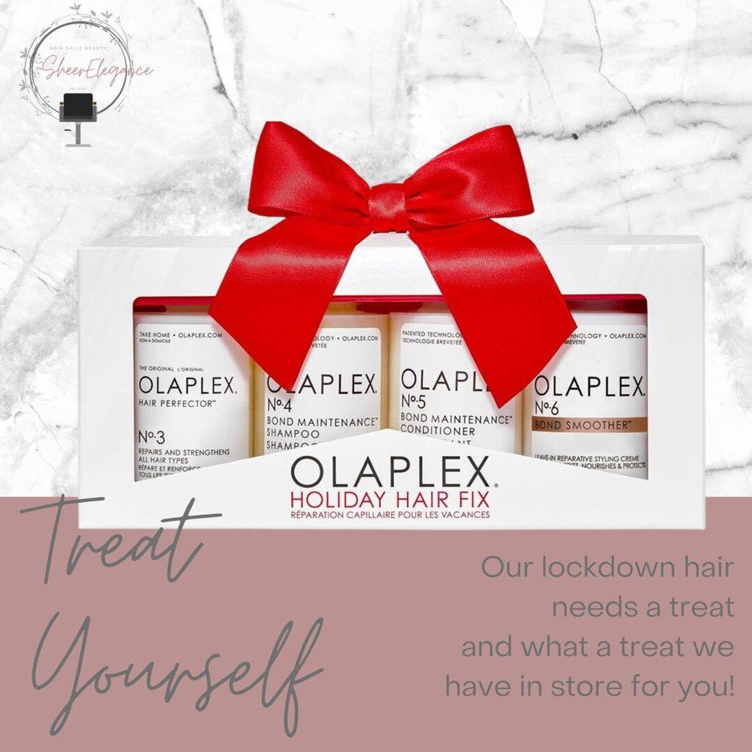 💥The Ultimate Hair Care Raffle💥
Win the Olaplex Holiday Hair Fix for as little as &pound;2- what a raffle to be a part of!

RULES OF THE RAFFLE: 
&bull;Like and Share this post on your socials
&bull;Purchase a ticket for &pound;2 each- no limit to 