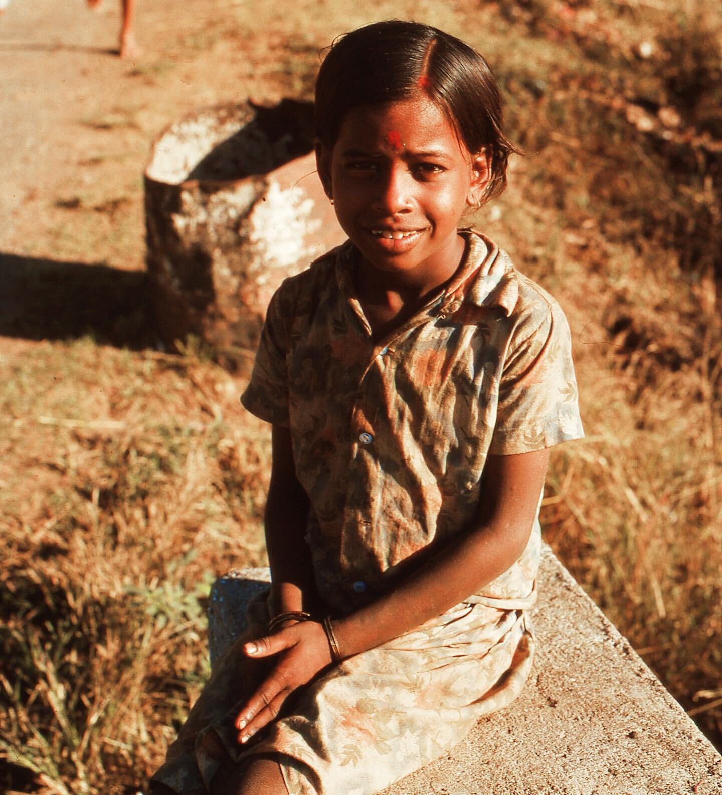 Childhood. Ganeshpuri, India, 1976.