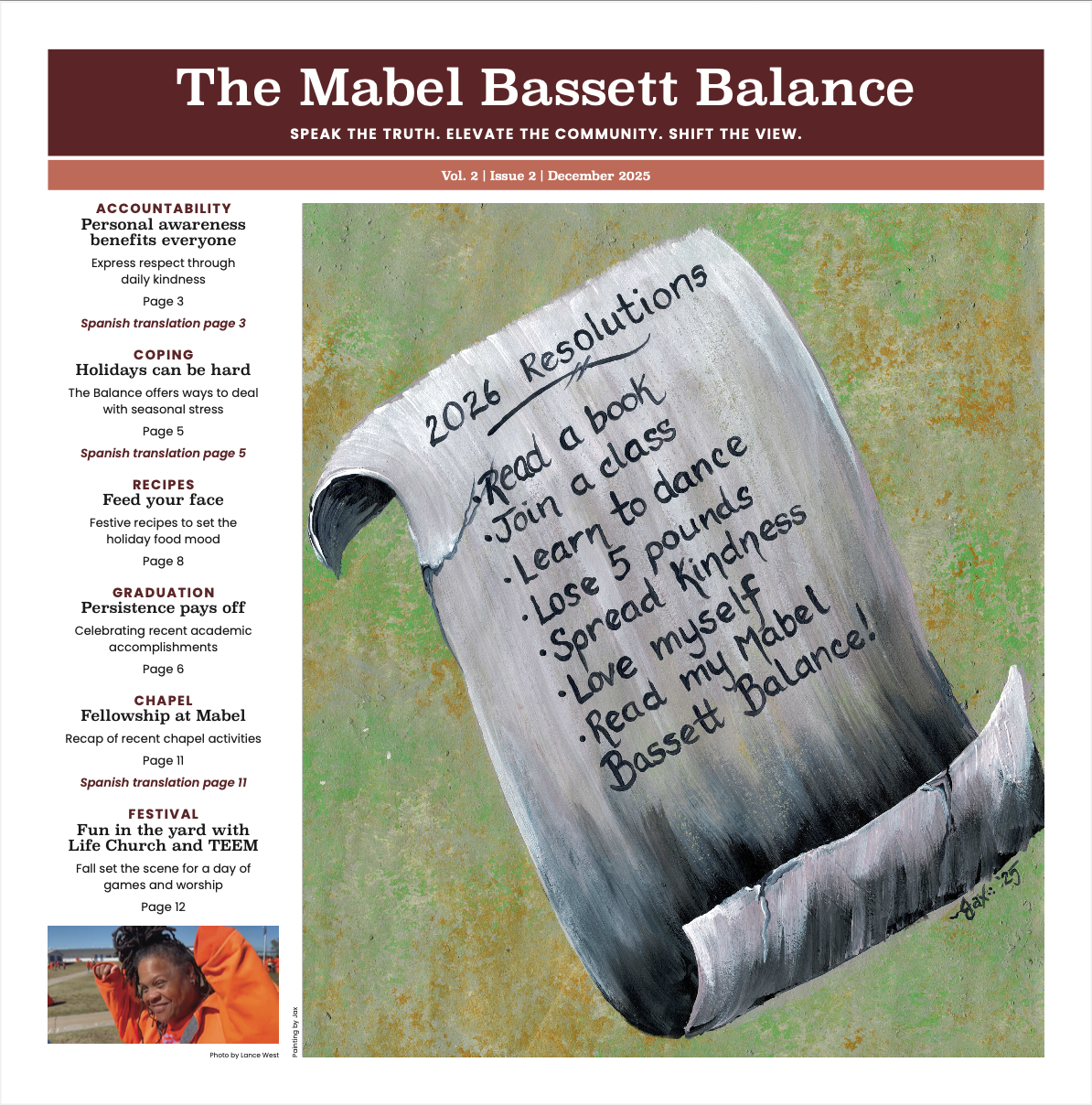 Issue #5: The Mabel Bassett Balance