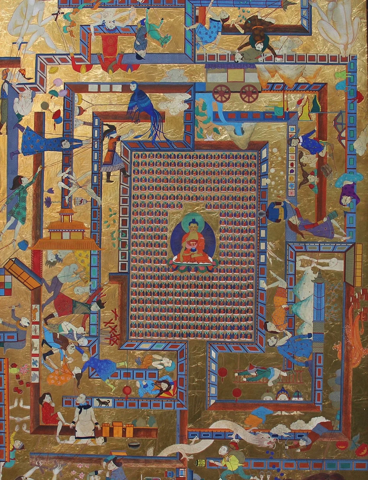We are thrilled to share that Nomin Bold is included in Rising Voices: Contemporary Art from Asia, Australia and the Pacific, a major exhibition presented by QAGOMA in collaboration with the Victoria and Albert Museum in London.

Curated with a focus