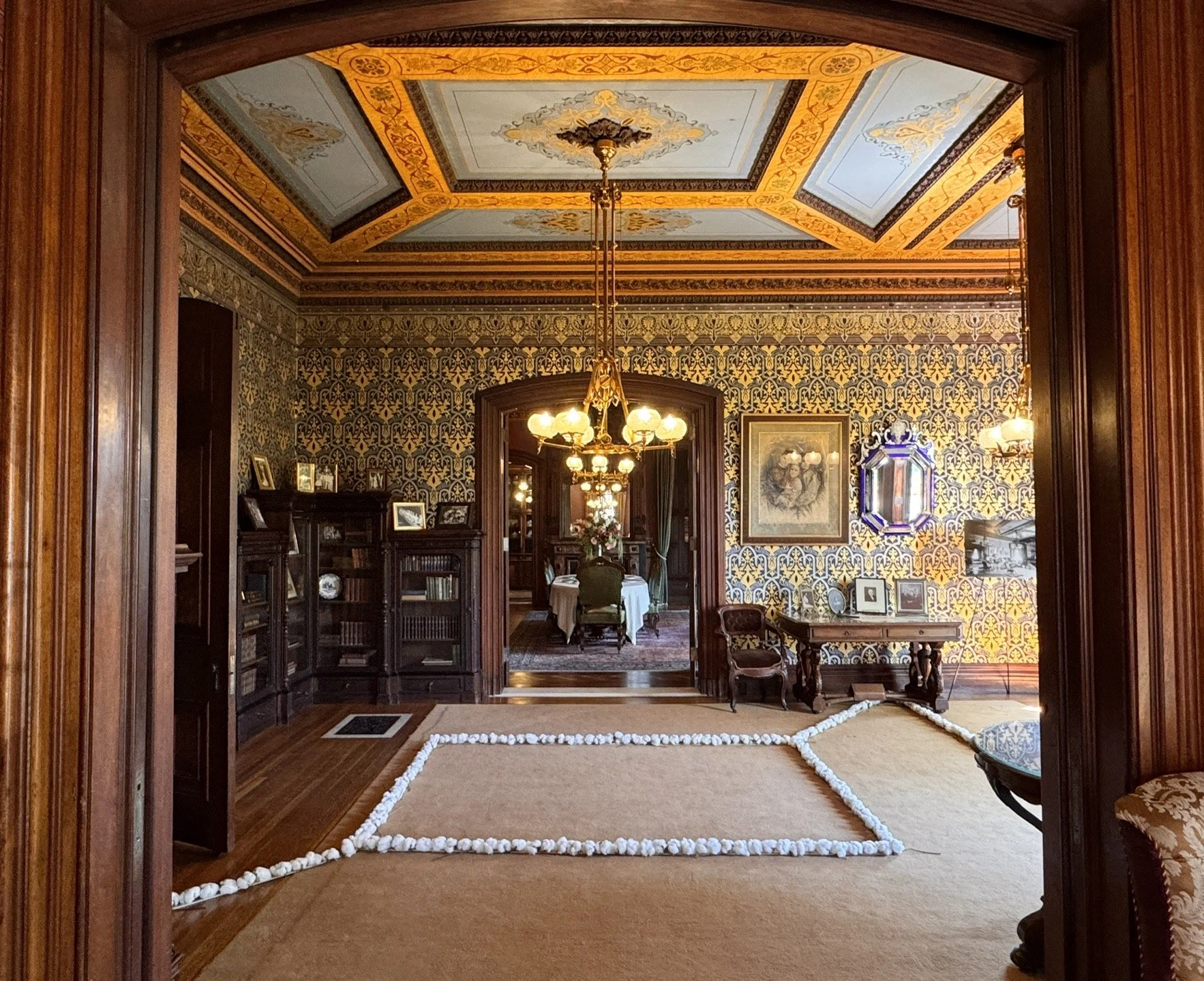  
 Lynne Harlow.  On Being American: Contemporary Artworks, Echoes of the Past.  Group Exhibition. Site-Specific Installation  Lippitt House Museum, Providence, Rhode Island  May 13, 2026 - June 20, 2026 
  