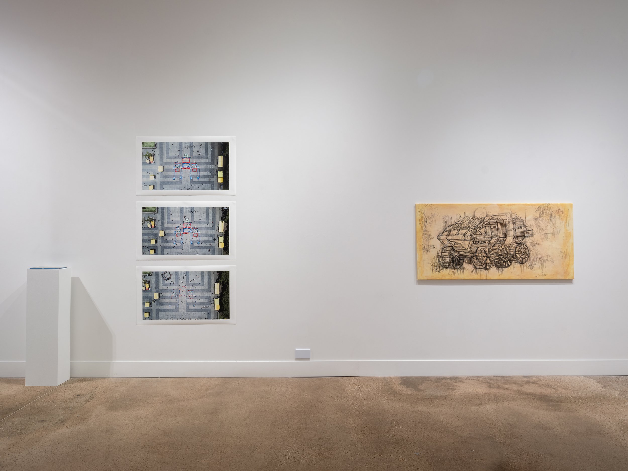 Nuestro Lugar en Estos Mundos, 2025. Group Exhibition.