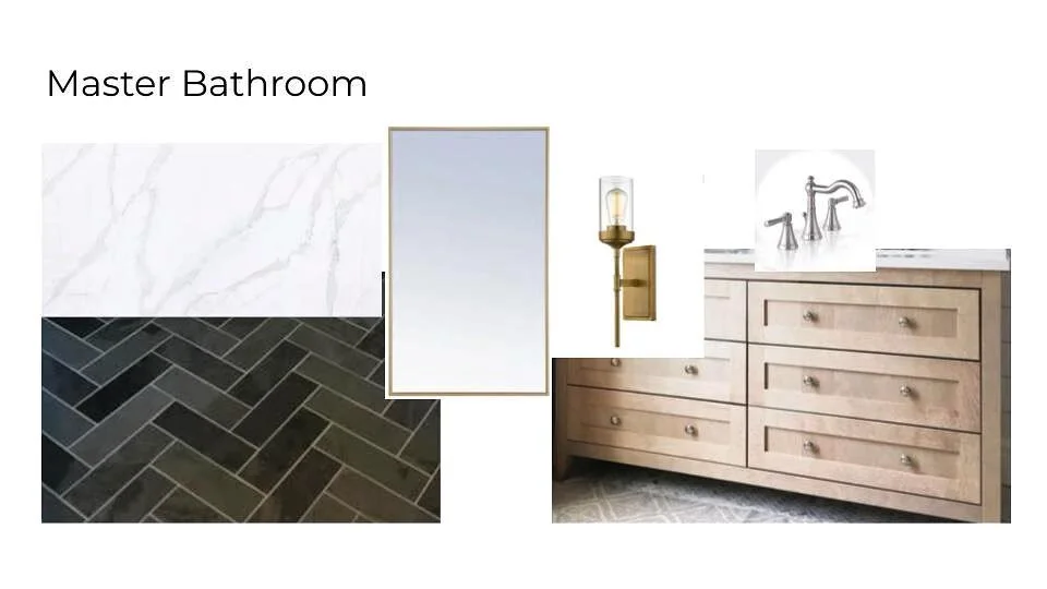 Tying all of the finishes and different elements of our bathroom + shower together. #bathroomremodel #bathroomdesign