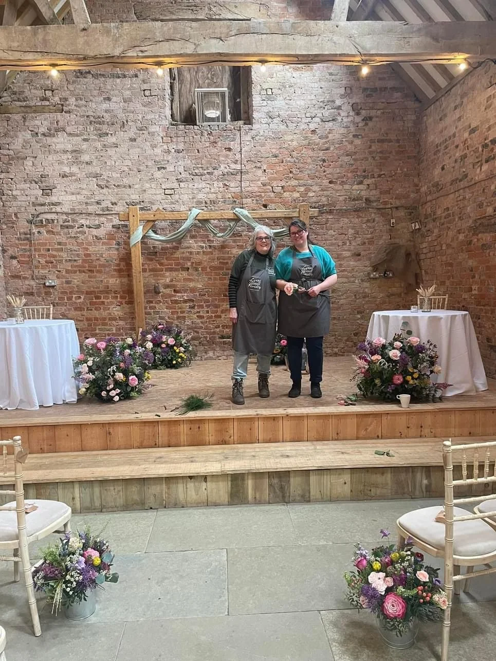 Securing and Sustaining Freelance floristry work involves having a great work ethic and working as part of the team