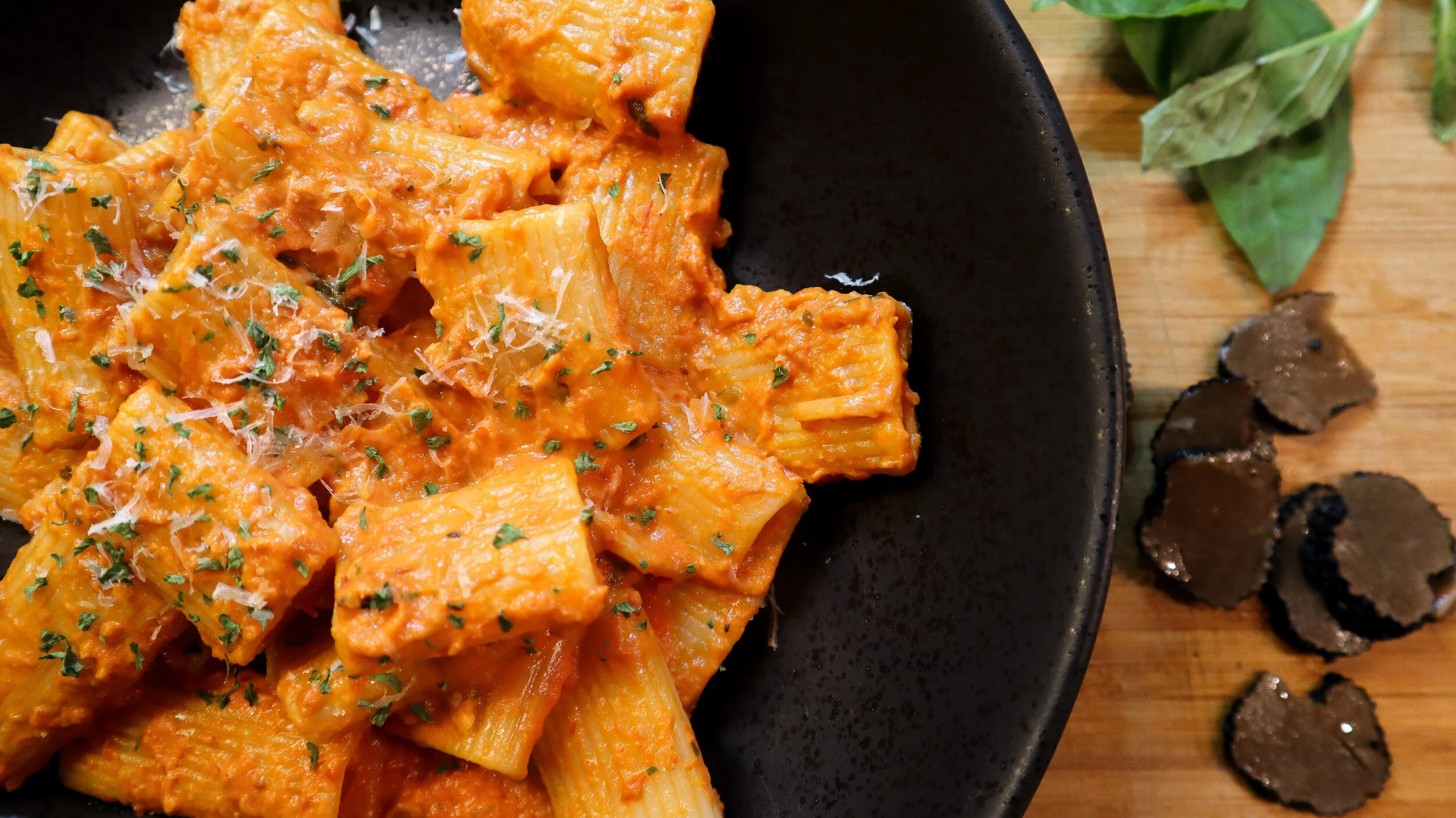 Spicy Rigatoni alla Vodka