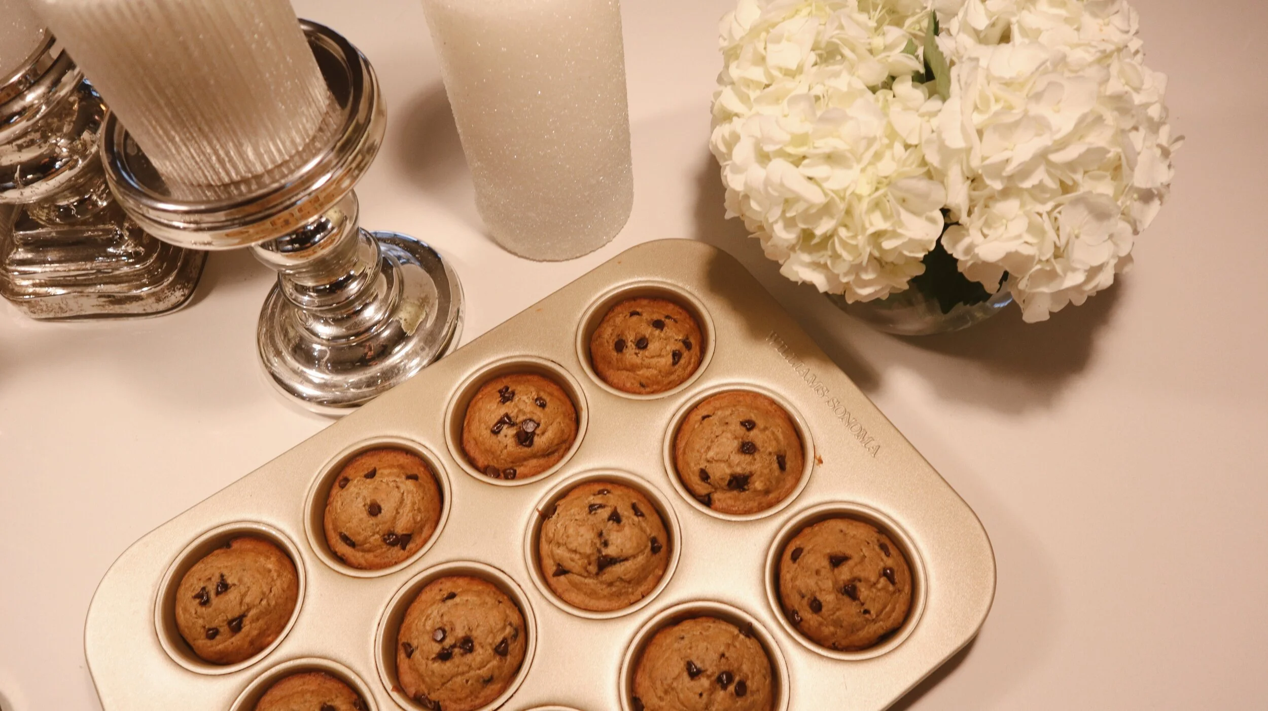 Skinny gluten free Banana muffins 