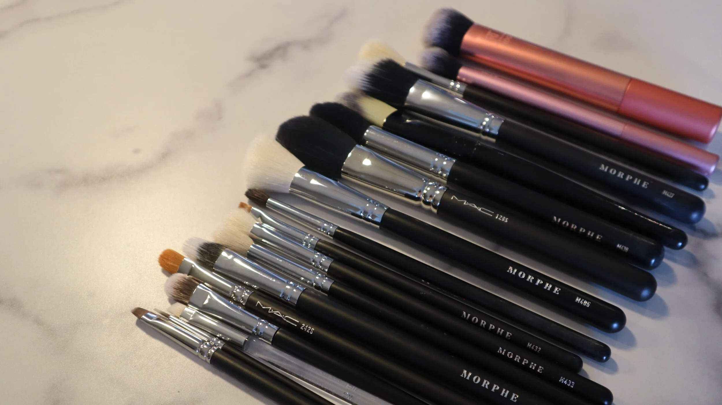 Must have brushes for clients and how Im packing them for jobs
