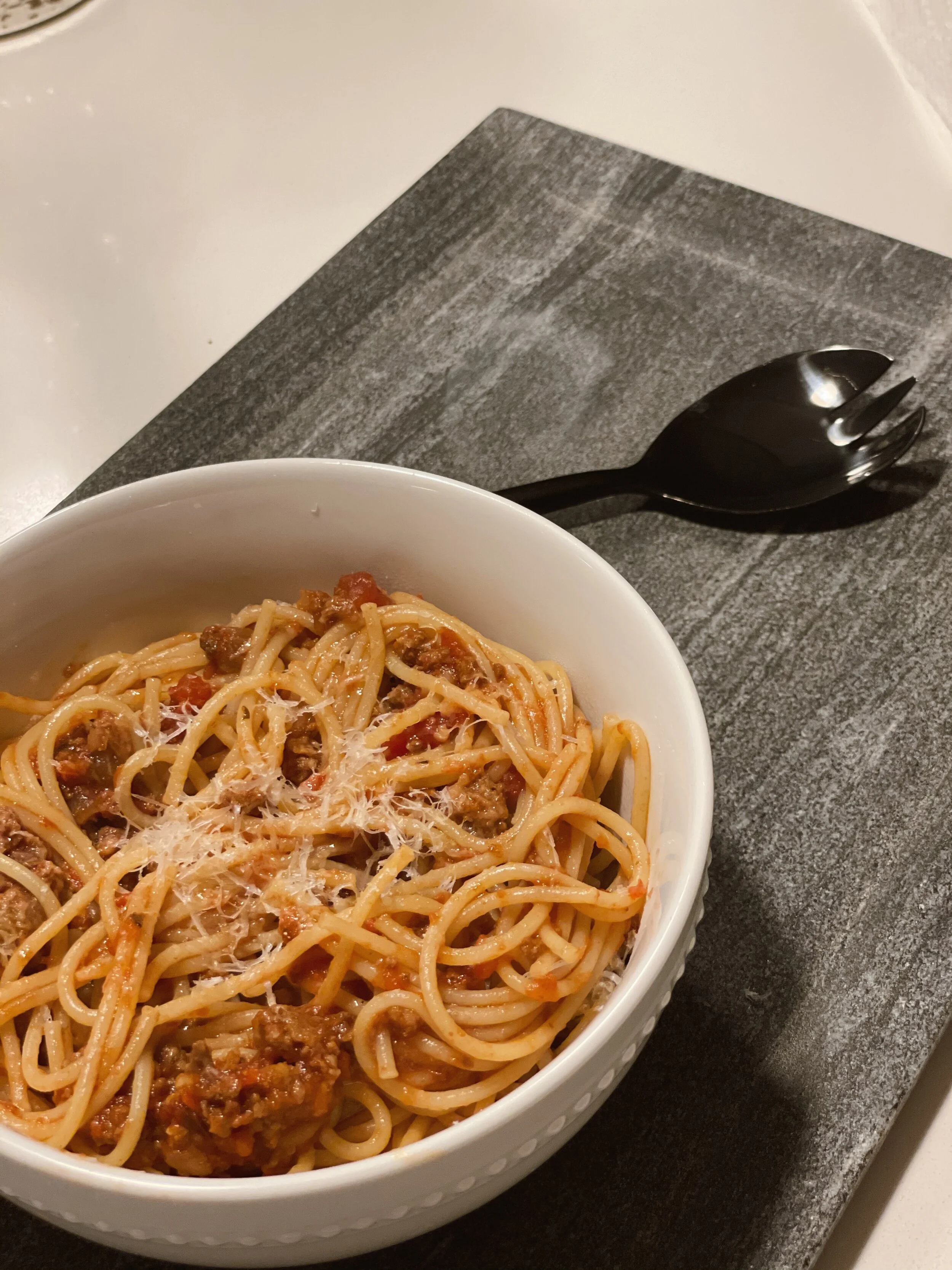 Mom's classic spaghetti