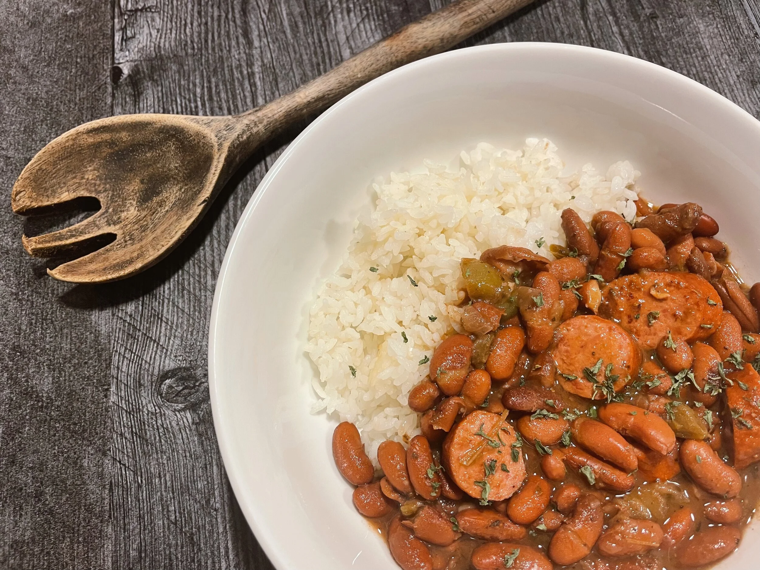 Lula Mae's Louisiana red beans 