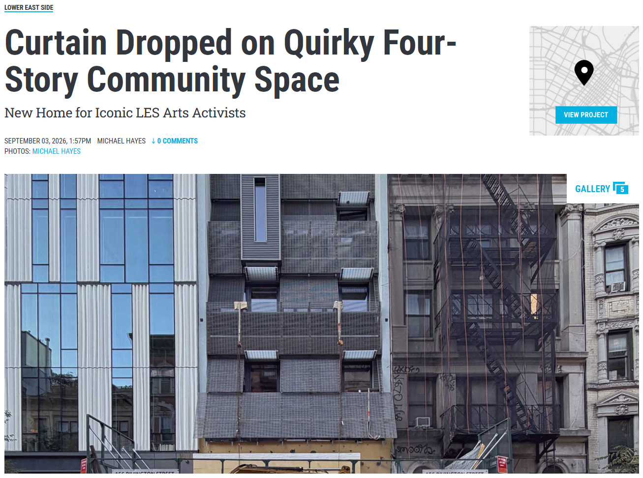 Urbanize Spotlights ABC No Rio