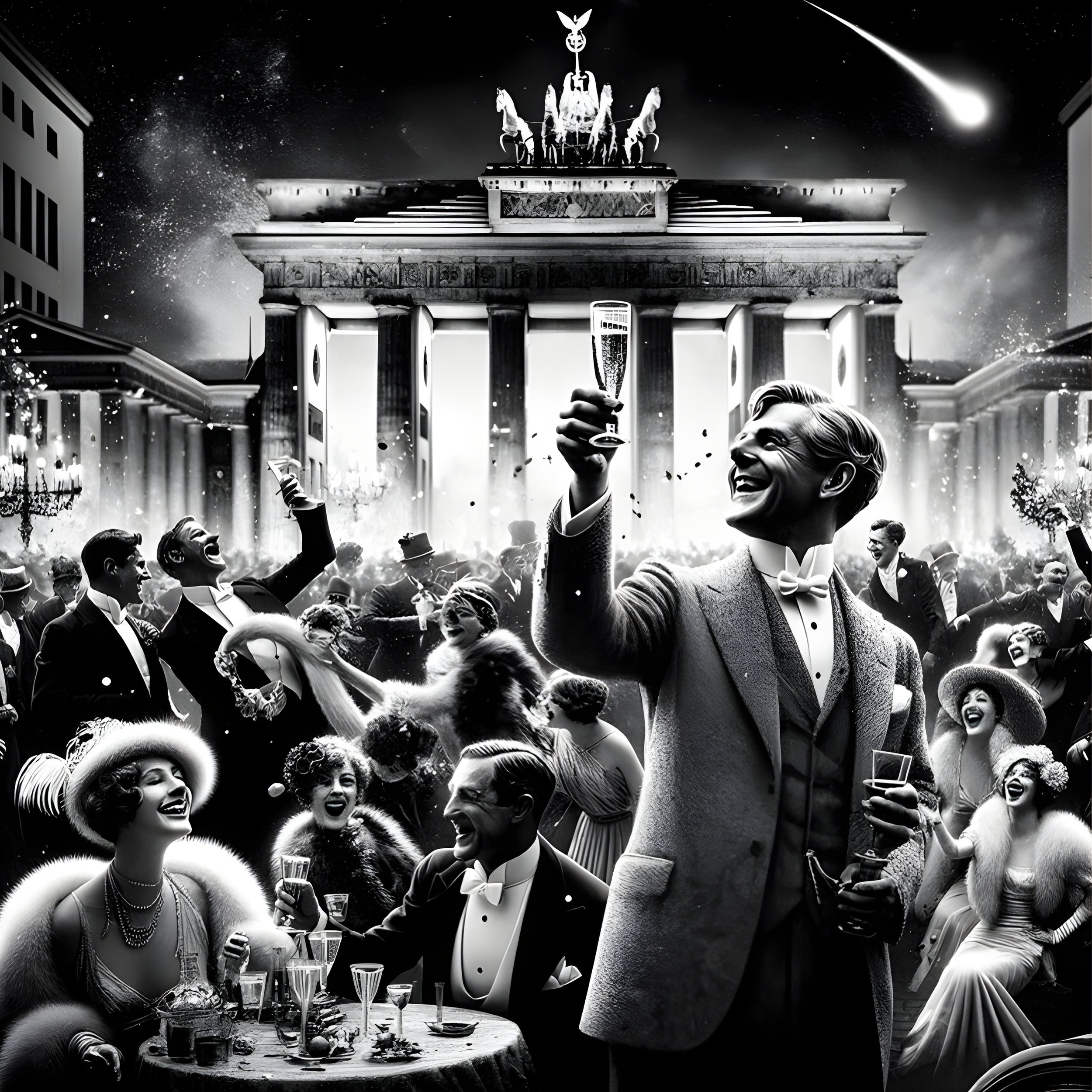 Berlin Decadence Exploding with the Coming of the Comet