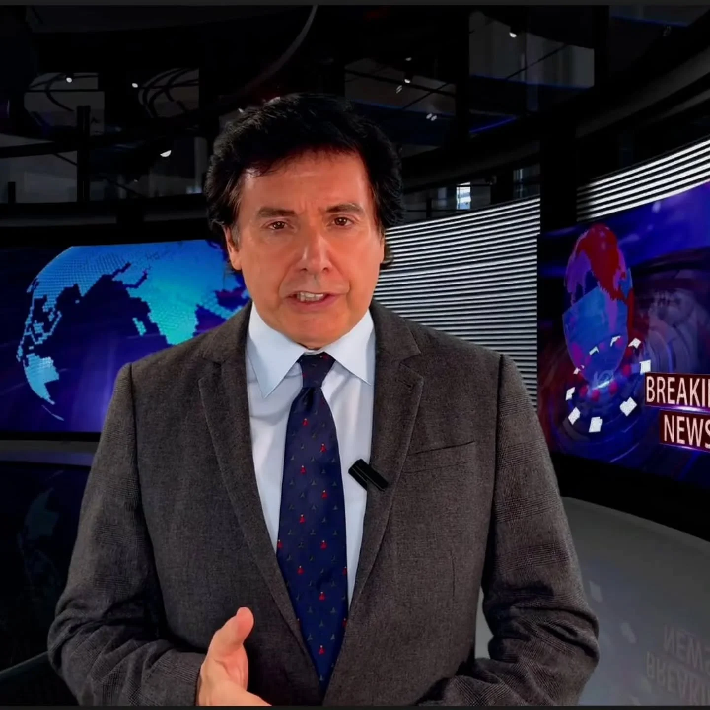 Thank you, Victor Colicchio, for the opportunity to portray a newsman in your feature film trailer.