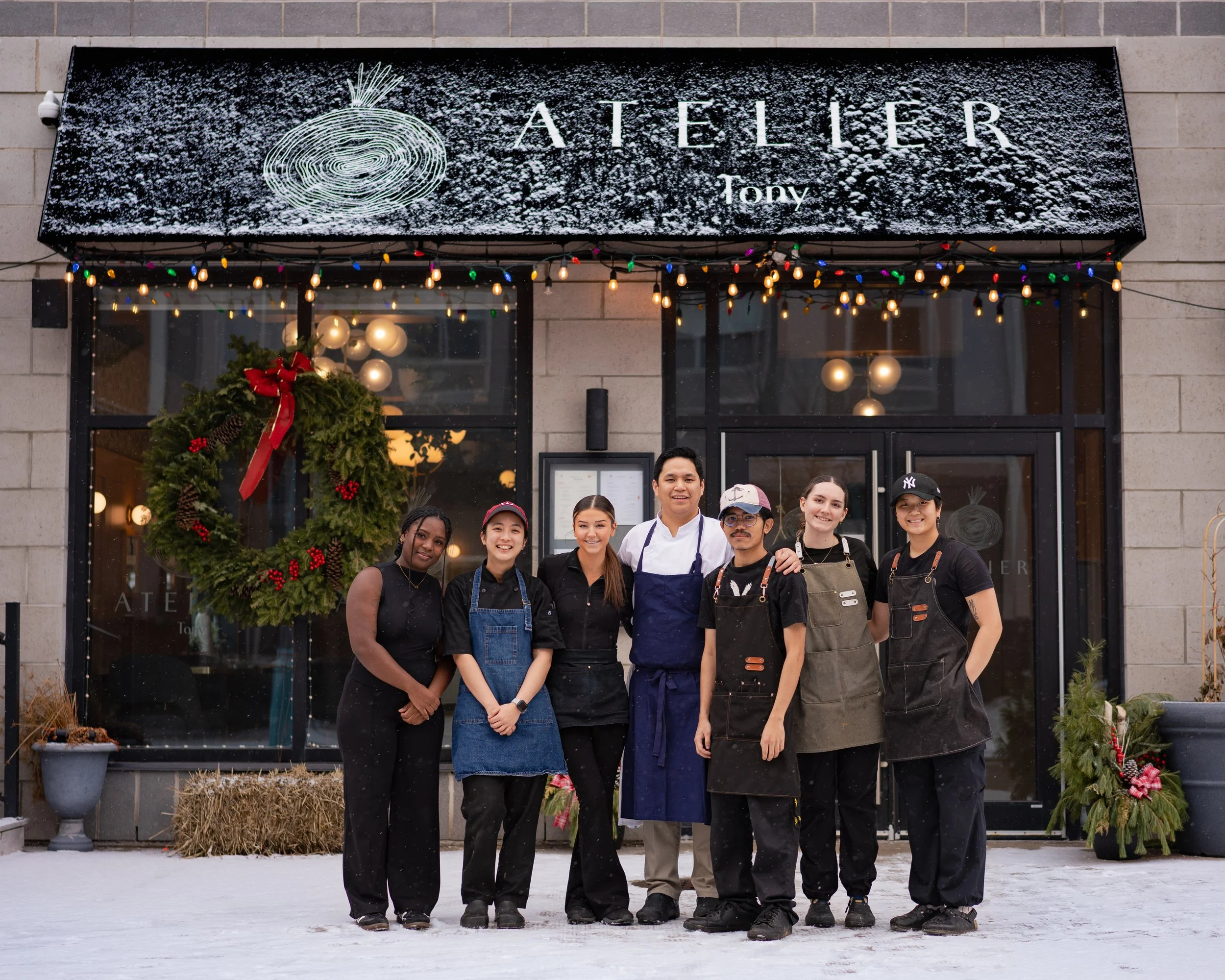 Team chefs winter snow sign portrait staff.jpg