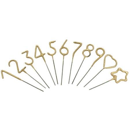 Mini Number Sparklers