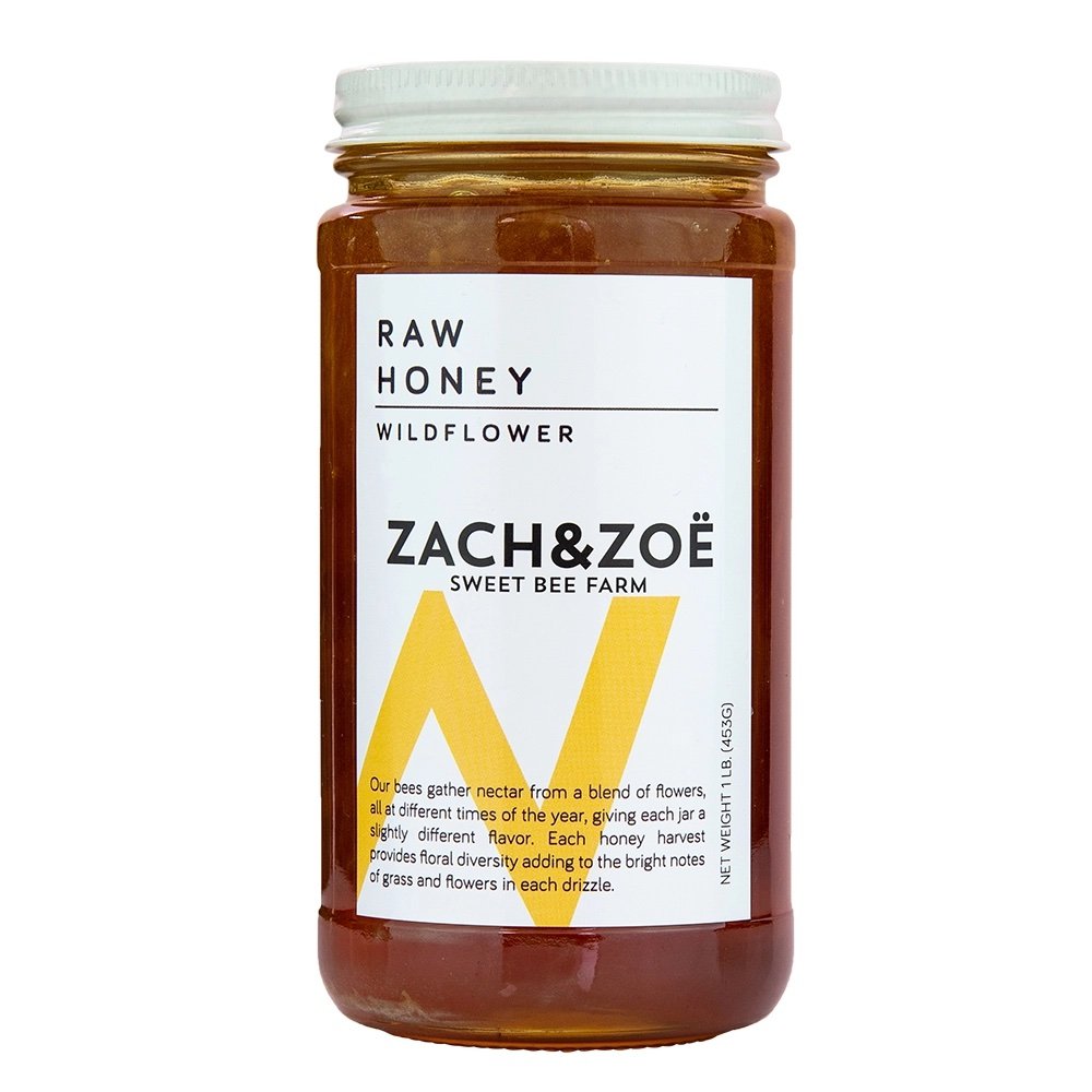 Zack and Zoe Raw Honey - Wildflower