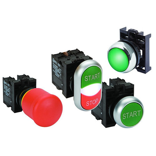 M22 and M30 modular pushbuttons