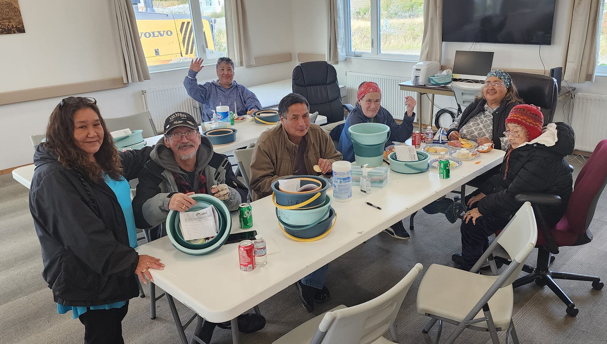 Clarks Point 10AC Elders and Others Eating.jpg