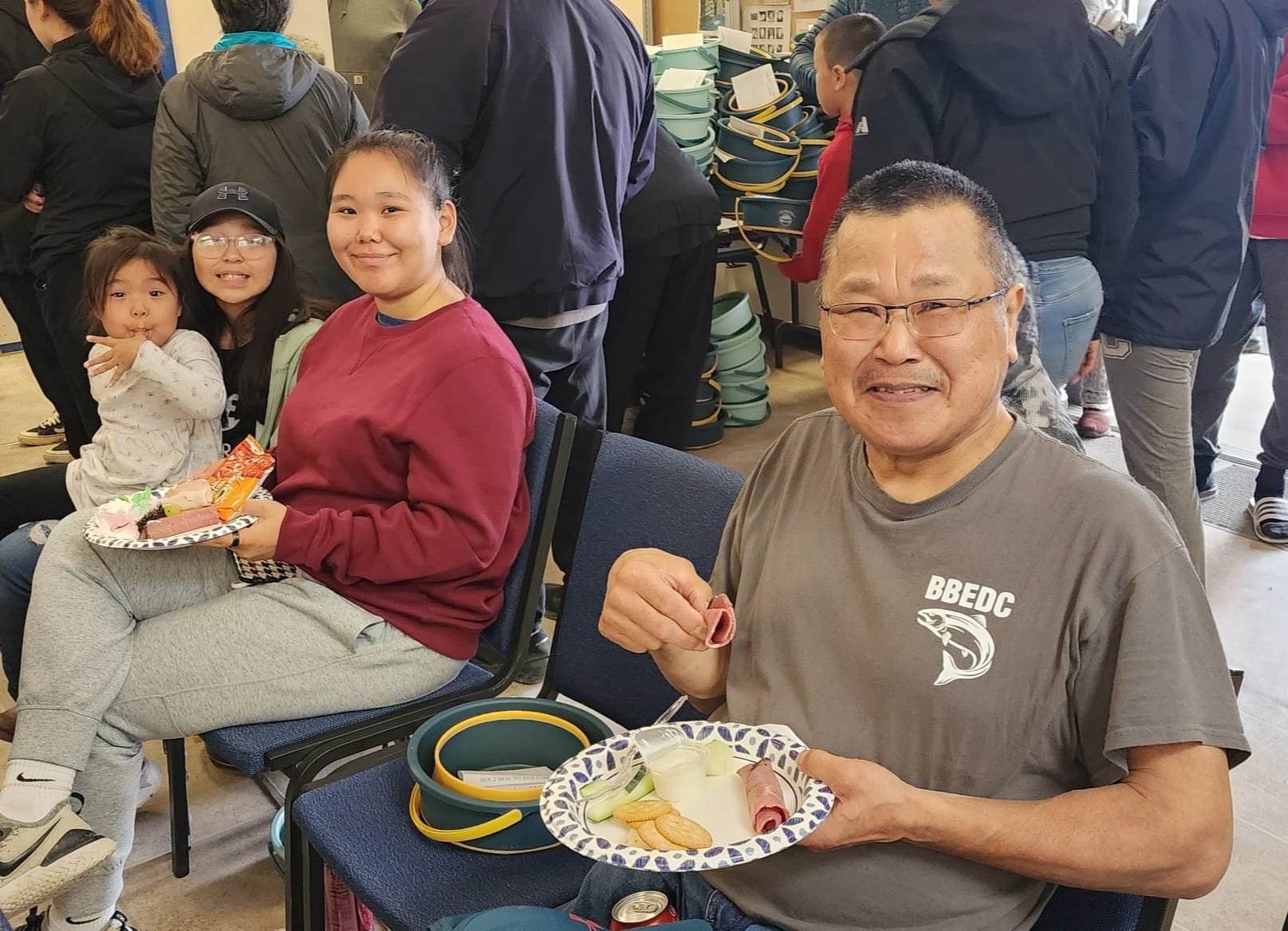 Togiak 10AC Jimmy Coopchiak and Daughter and Grandkids.jpg